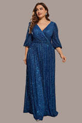 Elegant Women’s Evening Gown – Banquet Host Dress with Queen Aura and Slimming Fit