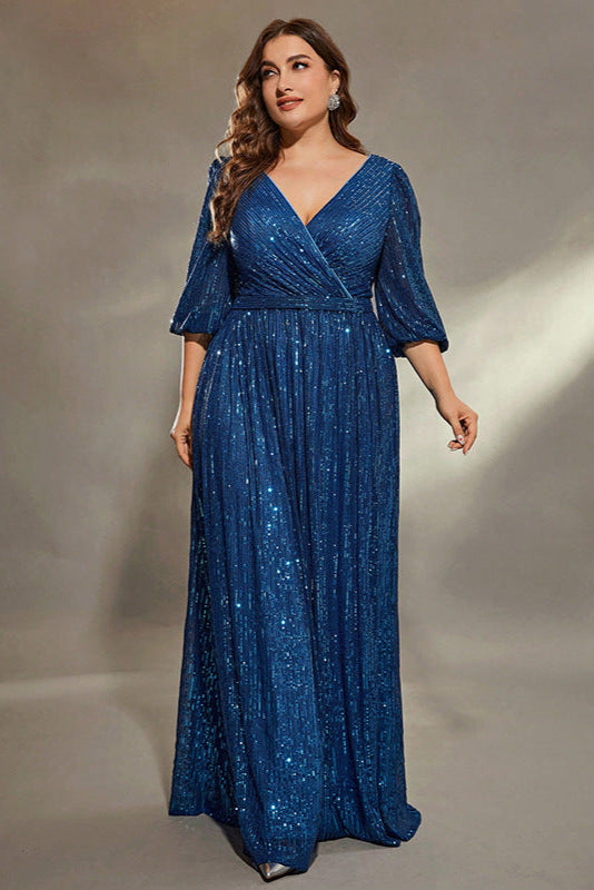 Elegant Women’s Evening Gown – Banquet Host Dress with Queen Aura and Slimming Fit