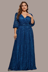 Elegant Women’s Evening Gown – Banquet Host Dress with Queen Aura and Slimming Fit