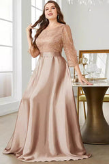 Plus Size Evening Dress – Elegant Party Host Skirt with Flattering Slim Design