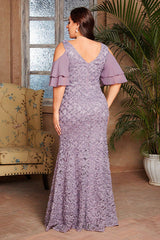 Sequin Mermaid Evening Dress – Elegant Slim Fishtail Gown for Women