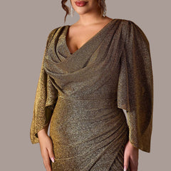 Plus Size Prom Evening Dress – Elegant Slim Fit with Side Slit
