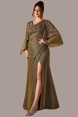 Plus Size Prom Evening Dress – Elegant Slim Fit with Side Slit